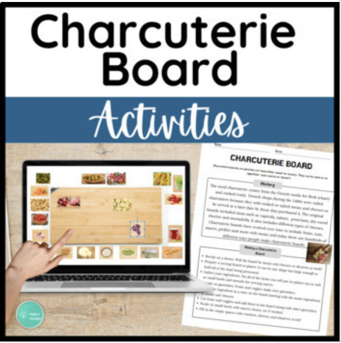 Charcuterie board lesson plan for family consumer science and culinary high school curriculum