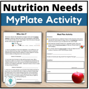 myplate worksheets free