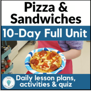 Culinary Arts curriculum pizza activities and recipes